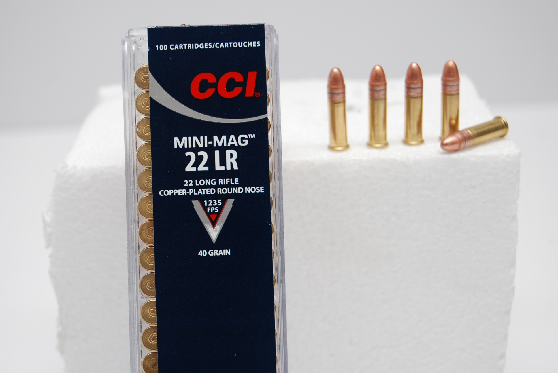 CCI .22LR Mini-Mag Copper Plated 40 Grain - Wapenhandel Slendebroek.